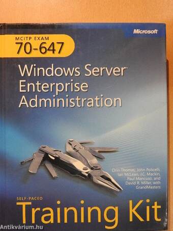 MCITP Self-Paced Training Kit (Exam 70-647): Windows Server Enterprise Administration - CD-vel