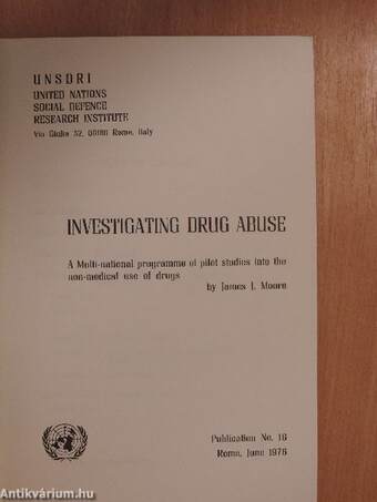 Investigating drug abuse