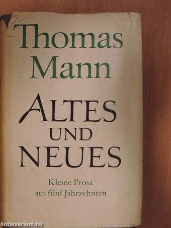 Altes und Neues