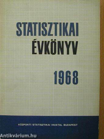 Statisztikai évkönyv 1968