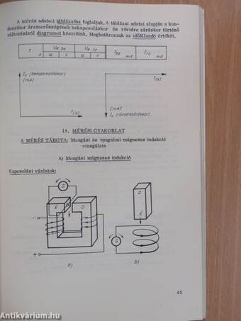 Szakmai gyakorlatok - Villamos műszerek és mérések I.