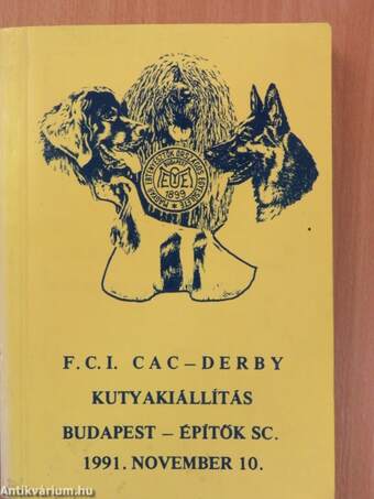 F.C.I. CAC - Derby Kutyakiállítás 