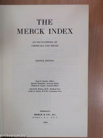 The Merck Index