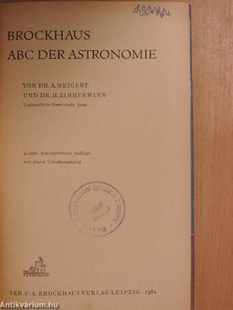 Brockhaus ABC der Astronomie