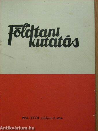 Földtani Kutatás 1984/2.