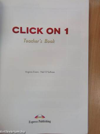 Click on 1. - Teacher's Book