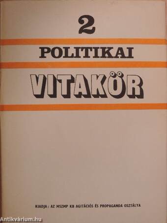 Politikai Vitakör 1979/2.