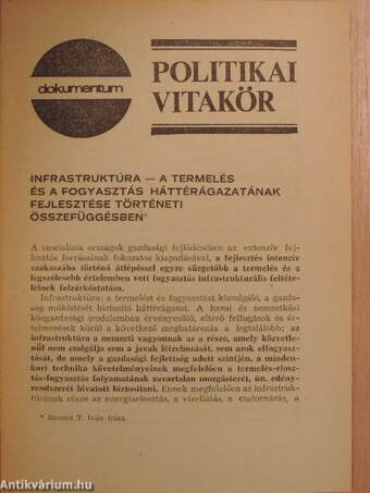 Politikai Vitakör 1976/8.