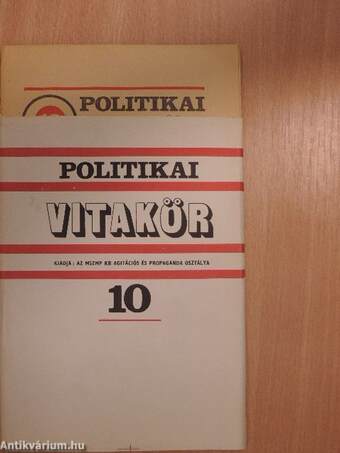 Politikai Vitakör 1978/10.