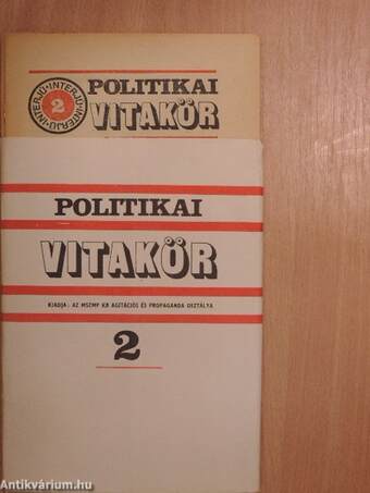 Politikai Vitakör 1978/2.