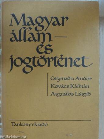 Magyar állam- és jogtörténet