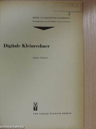 Digitale Kleinrechner