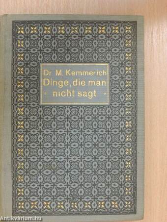 Dinge, die man nicht sagt