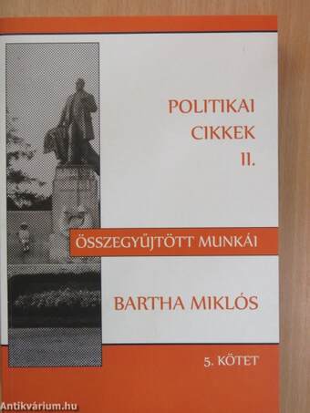 Bartha Miklós összegyűjtött munkái 5.