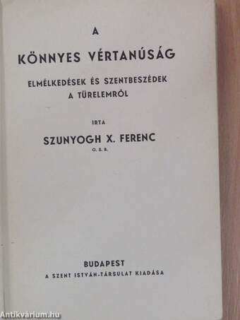 A könnyes vértanúság