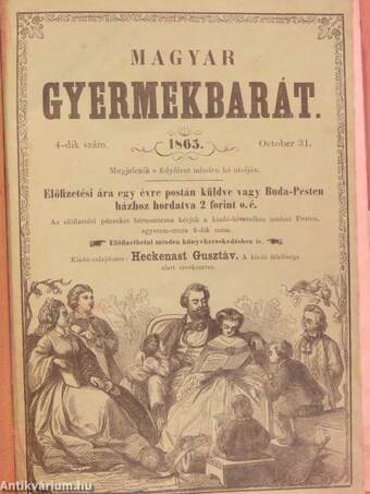 Magyar Gyermekbarát 1865-1866.