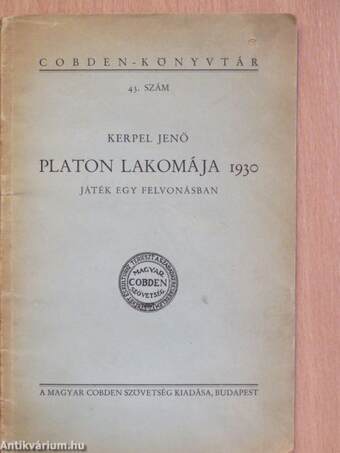 Platon lakomája 1930