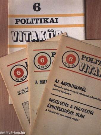 Politikai Vitakör 1979/6.