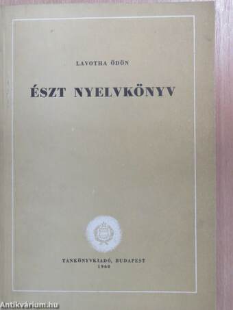 Észt nyelvkönyv