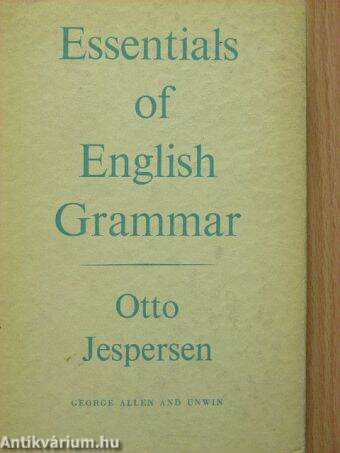 Essentials of English Grammar