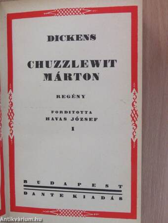 Chuzzlewit Márton I-II.
