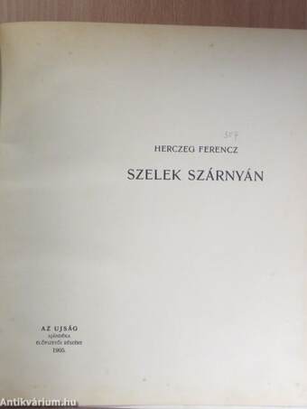 Szelek szárnyán (rossz állapotú)