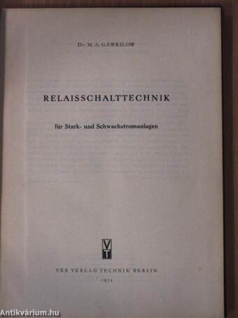 Relaisschalttechnik