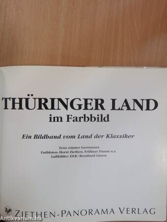 Thüringer Land im Farbbild