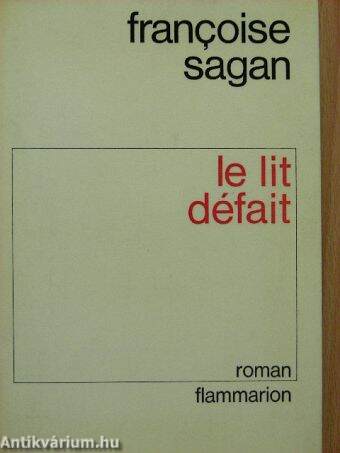 Le lit défait