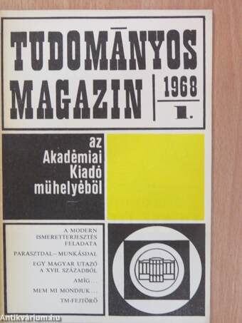 Tudományos Magazin 1968/1-4.