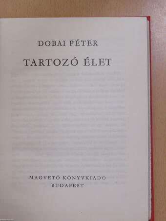 Tartozó élet