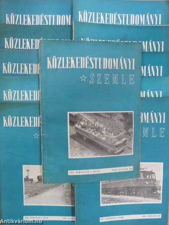 Közlekedéstudományi szemle 1964. (nem teljes évfolyam)