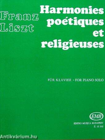 Harmonies poétiques et religieuses