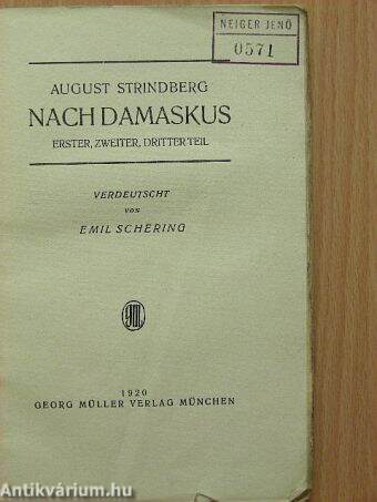 Nach Damaskus