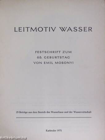 Leitmotiv Wasser