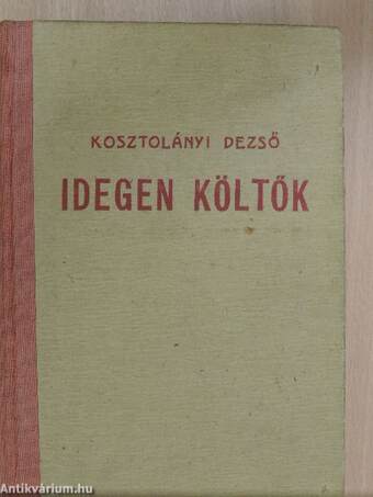 Idegen költők