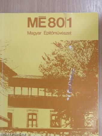 Magyar Építőművészet 1980/1-6.