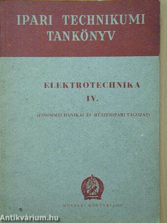 Elektrotechnika IV.