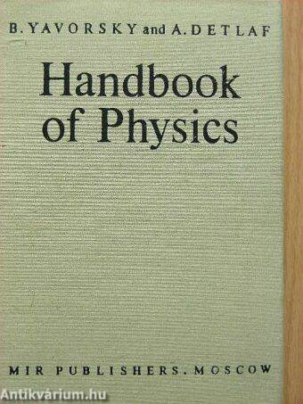 Handbook of Physics