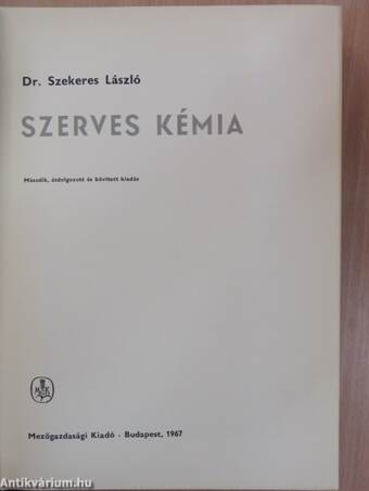 Szerves kémia