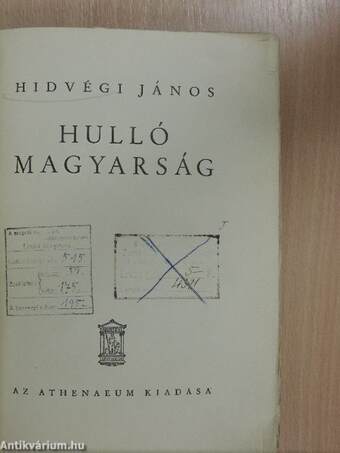 Hulló magyarság