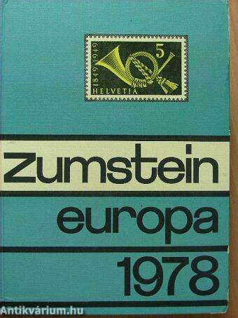 Briefmarken-katalog Zumstein - Europa 1978