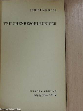 Teilchenbeschleuniger