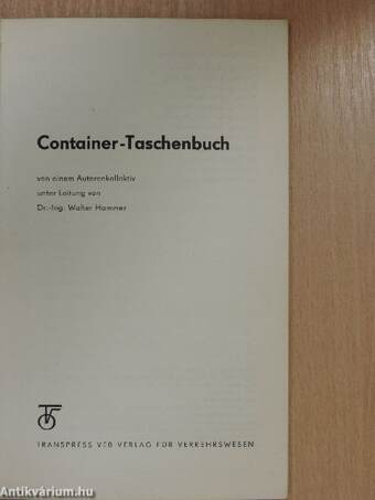 Container-Taschenbuch