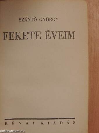 Fekete éveim I-II.