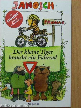 Der kleine Tiger braucht ein Fahrrad