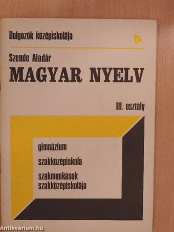 Magyar nyelv