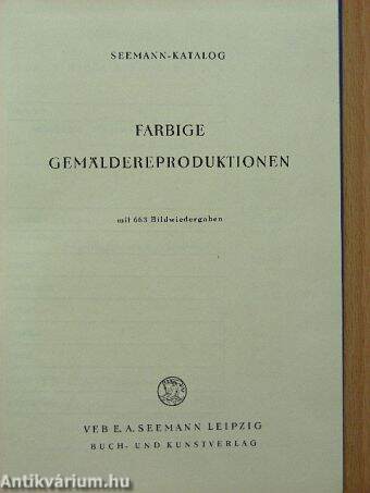 Farbige Gemäldereproduktionen