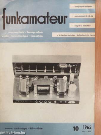 Funkamateur 1965/10.