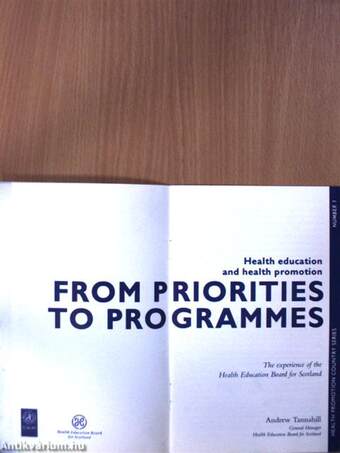 Health education and health promotion from priorities to programmes